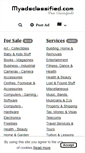 Mobile Screenshot of myadsclassified.com